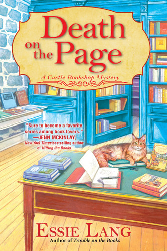 Death on the Page: A Castle Bookshop Mystery (A Castle Bookshop Mystery) book cover by Essie Lang