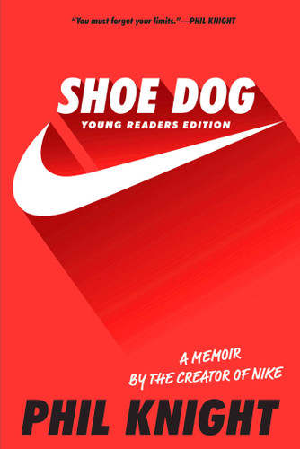 Shoe Dog: Young Readers Edition book cover by Phil Knight