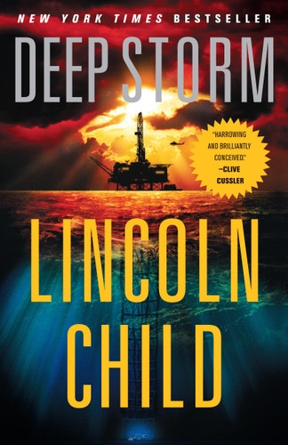 Deep Storm (Jeremy Logan Series) book cover by Lincoln Child