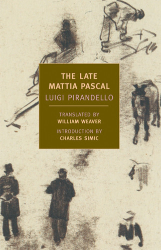 The Late Mattia Pascal book cover by Luigi Pirandello