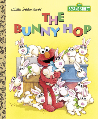 The Bunny Hop (Sesame Street) (Little Golden Book) book cover by Sarah Albee