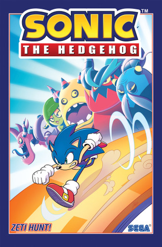Sonic the Hedgehog, Vol. 11: Zeti Hunt! (Sonic The Hedgehog) book cover by Ian Flynn