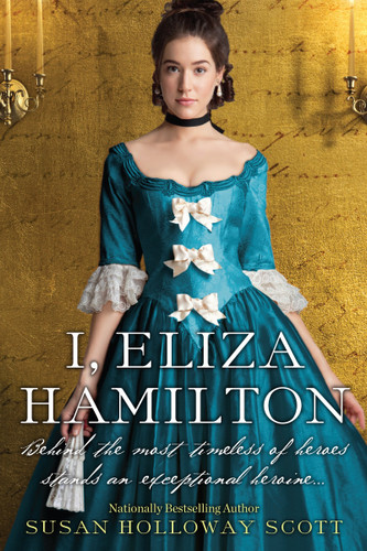 I, Eliza Hamilton book cover by Susan Holloway Scott