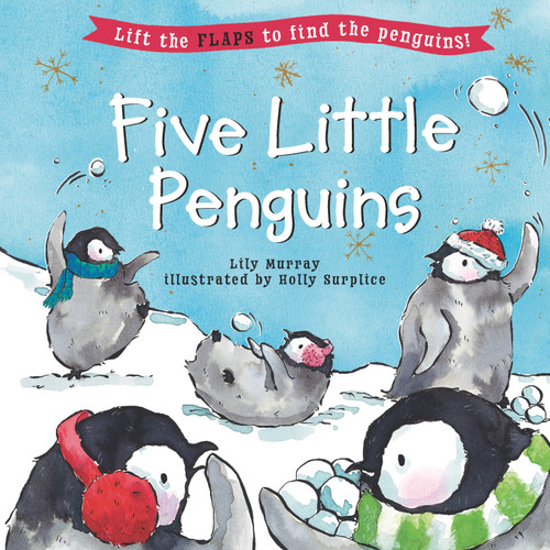 Five Little Penguins (Five Little... Lift-the-Flap Books) book cover by Lily Murray