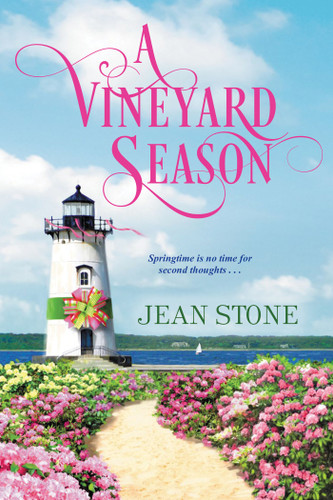 A Vineyard Season (A Vineyard Novel) book cover by Jean Stone