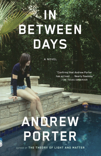 In Between Days (Vintage Contemporaries) book cover by Andrew Porter