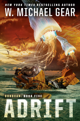 Adrift (Donovan) book cover by W. Michael Gear
