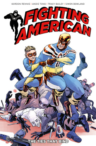 Fighting American Vol. 2: The Ties That Bind book cover by Gordon Rennie