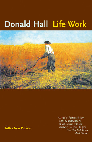 Life Work book cover by Donald Hall