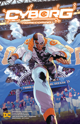Cyborg: Homecoming book cover by Morgan Hampton