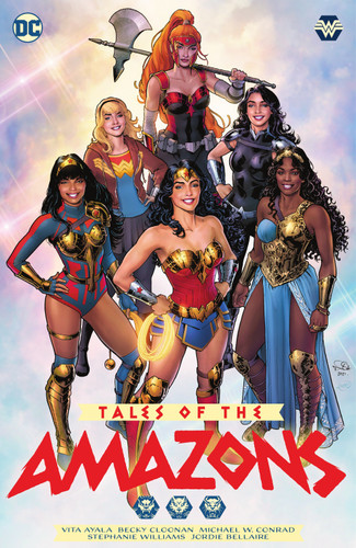 Tales of the Amazons book cover by Michael Conrad