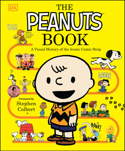 The Peanuts Book: A Visual History of the Iconic Comic Strip book cover by Simon Beecroft