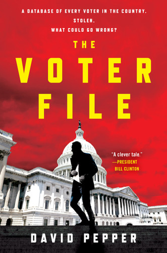 The Voter File book cover by David Pepper
