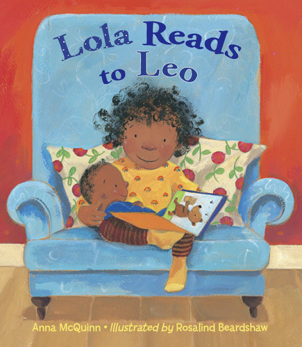 Lola Reads to Leo (Leo Can!) book cover by Anna McQuinn
