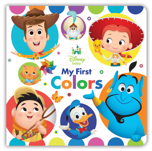 Disney Baby: My First Colors book cover by Disney Books