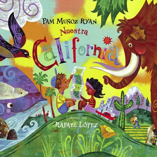 Nuestra California (Spanish Edition) book cover by Pam Muñoz Ryan