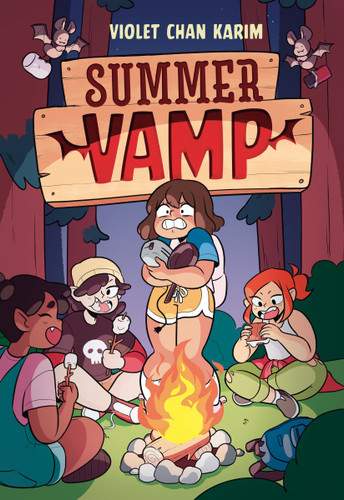 Summer Vamp: (A Graphic Novel) (Summer Vamp) book cover by Violet Chan Karim