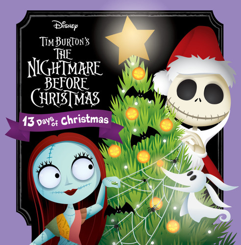 Nightmare Before Christmas 13 Days of Christmas book cover by Steven Davison