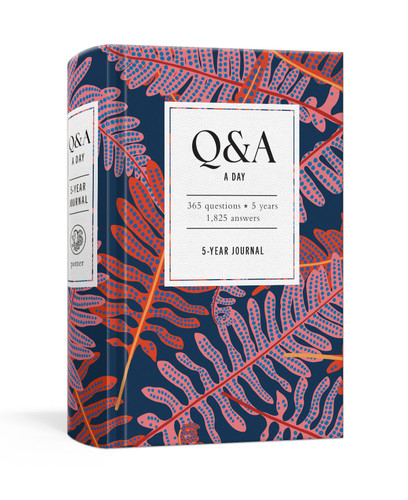 Q&A a Day Bright Botanicals: 5-Year Journal (Q&A a Day) book cover by Potter Gift