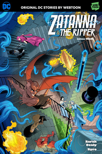 Zatanna & The Ripper Volume Three book cover by Sarah Dealy