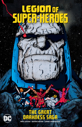 Legion of Super-Heroes: The Great Darkness Saga book cover by Paul Levitz