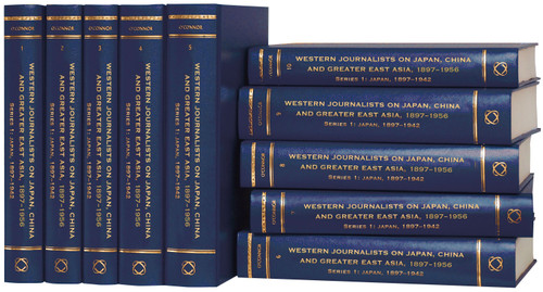Western Journalists on Japan, China and Greater East Asia, 1897-1956: Series 1: Japan 1897-1942 [9789004241824]