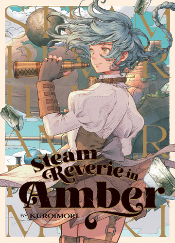 Steam Reverie in Amber book cover by Kuroimori