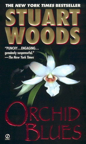 Orchid Blues (Holly Barker) book cover by Stuart Woods
