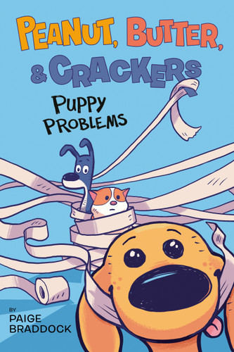 Puppy Problems (Peanut, Butter, and Crackers) book cover by Paige Braddock