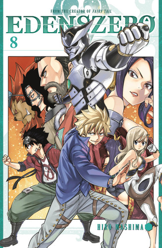 EDENS ZERO 8 (Edens Zero) book cover by Hiro Mashima