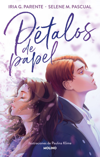 Pétalos de papel / Paper Petals book cover by Selene M. Pascual, Iria G. Parente