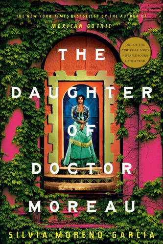The Daughter of Doctor Moreau book cover by Silvia Moreno-Garcia