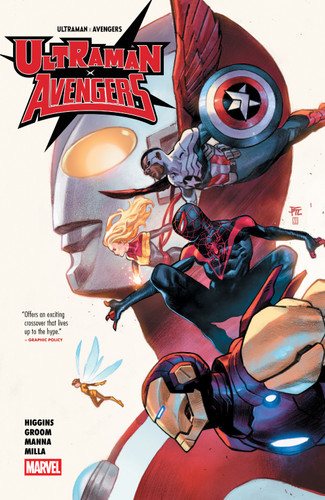 Ultraman X The Avengers (ULTRAMAN X THE AVENGERS) book cover by Kyle Higgins, Mat Groom