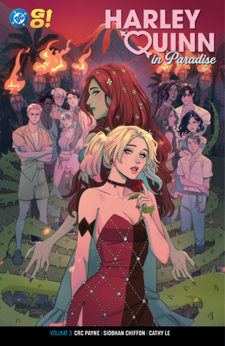Harley Quinn in Paradise Vol. 3 book cover by CRC Payne