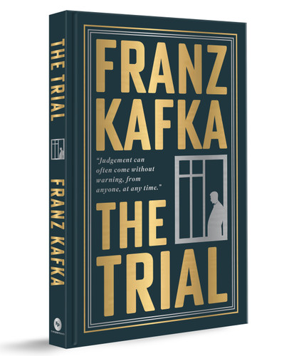 The Trial (Deluxe Hardbound Edition) book cover by Franz Kafka