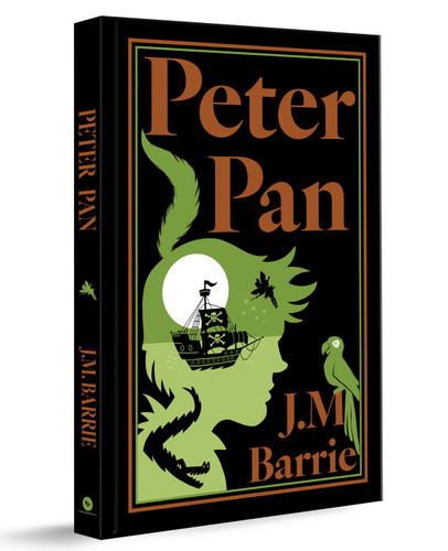 Peter Pan (Deluxe Hardbound Edition) book cover by J.M. Barrie