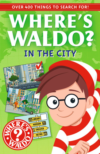 Where's Waldo? In the City: A Spot and Find Field Guide (Where's Waldo? Spot and Find Field Guides) book cover by Candlewick Press