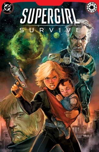 Supergirl: Survive book cover by Ethan S. Parker, Griffin Sheridan