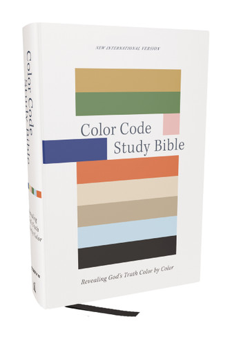 Color Code Study Bible, Revealing God's Truth Color by Color (NIV, Hardcover, Red Letter, Comfort Print) book cover by 