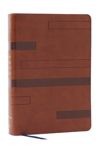 Color Code Study Bible, Revealing God's Truth Color by Color (NIV, Brown Leathersoft, Red Letter, Comfort Print) book cover by 