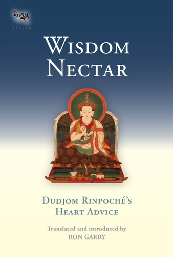 Wisdom Nectar: Dudjom Rinpoche's Heart Advice (Tsadra) book cover by Dudjom Rinpoche