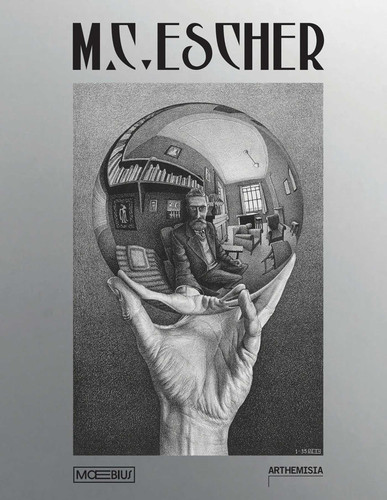 M.C. Escher: London catalogue book cover by Federico Giudiceandrea