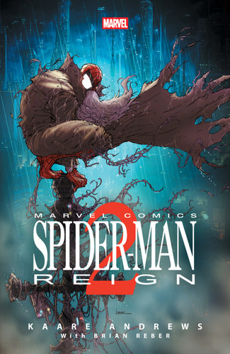 Spider-Man: Reign 2 (SPIDER-MAN: REIGN 2) book cover by Kaare Andrews