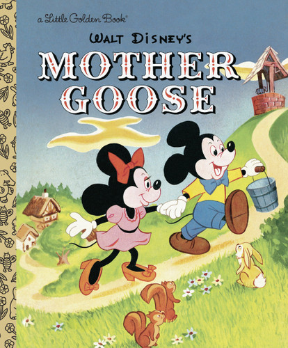 Mother Goose (Disney Classic) (Little Golden Book) book cover by RH Disney