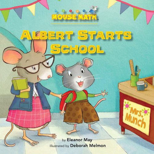 Albert Starts School (Mouse Math) book cover by Eleanor May