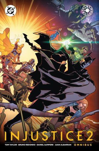Injustice 2 Omnibus book cover by Tom Taylor
