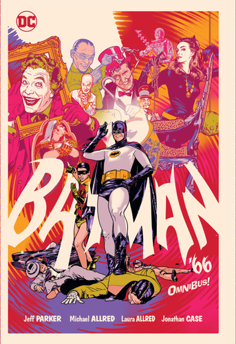 Batman ’66 Omnibus (New Edition) book cover by Mike Allred, Jeff Parker