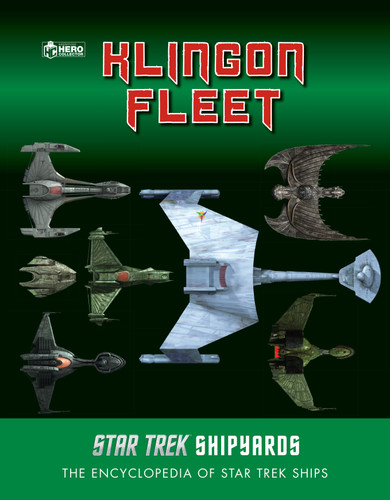 Star Trek Shipyards: The Klingon Fleet book cover by Ben Robinson, Marcus Reily