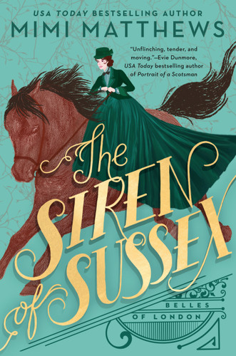 The Siren of Sussex (Belles of London) book cover by Mimi Matthews