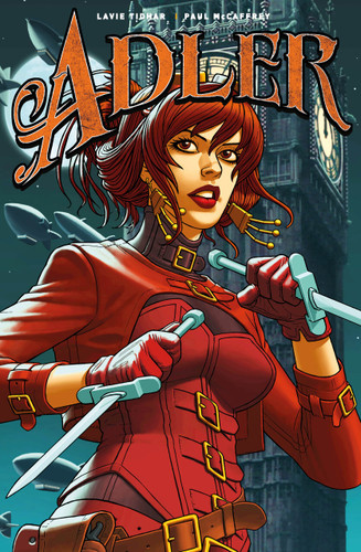 Adler (Graphic Novel) book cover by Lavie Tidhar
